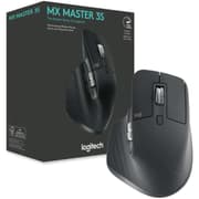 Logitech MX Master 3S Wireless Performance Mouse Ultra-fast Scrolling Ergo 8K DPI Track on Glass Quiet Clicks USB-C - Graphite product image