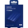 SAMSUNG T7 Shield Portable SSD USB 3.2 2TB IP65 Rating For water & Dust Resistance For PC / Mac / Android / Gaming Consoles - Blue product thumbnail 1