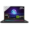 MSI Katana A17 AI (2024) NEW 8Gen AMD Ryzen™ 9 8945HS 8-Cores AI-Enabled Experiences w/ Nvidia RTX 4070 8GB DDR6 & 144Hz Display - Black product thumbnail 1