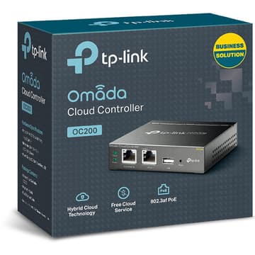 TP-Link OC200 Omada Hardware Controller SDN Integrated PoE Powered Manage Up to 100 Devices Cloud Access & Omada App