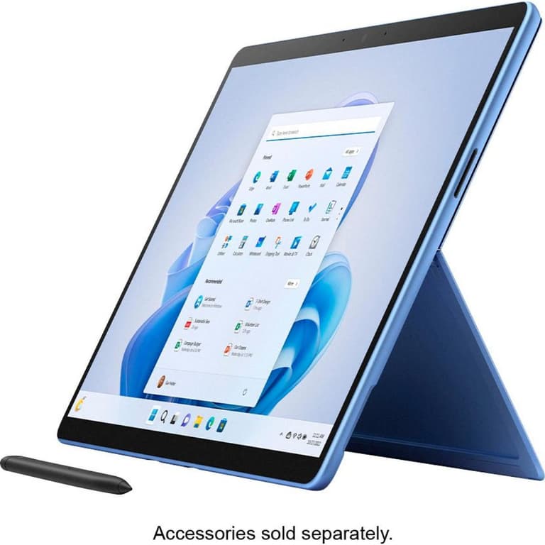 Microsoft Surface Pro 9 (Latest Model) 12Gen Intel Core i5 10-Cores 2-in-1 Touch w/ 2.8K 120Hz Display & 256GB Storage - Sapphire