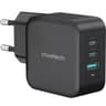 Choetech PD8005 Dual USB Type-C & 1x USB A Wall Charger MAX 100W Universal Charger For Home, Work, Travel - Black product thumbnail 1