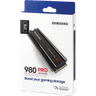 SAMSUNG 980 PRO 2TB SSD w/ Heatsink PCIe Gen 4 NVMe M.2 Internal Heat Control Max Speed PS5 Compatible up to 7000 MB/s product thumbnail 1