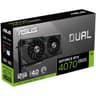 ASUS Dual GeForce RTX 4070 Super PCIe 4.0 12GB GDDR6X DLSS 3 Axial-tech Fan Design Auto-Extreme Technology product thumbnail 1