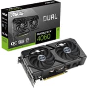 ASUS Dual GeForce RTX™ 4060 EVO OC Edition 8GB GDDR6 PCIe 4.0 DLSS 3 Axial-tech Fan Design 0dB Technology product image