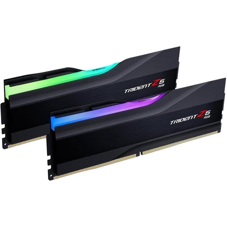 GSKILL NEW Trident Z5 RGB Series 32GB (2 x 16GB) PC RAM DDR5 6400 Desktop Memory - Black
