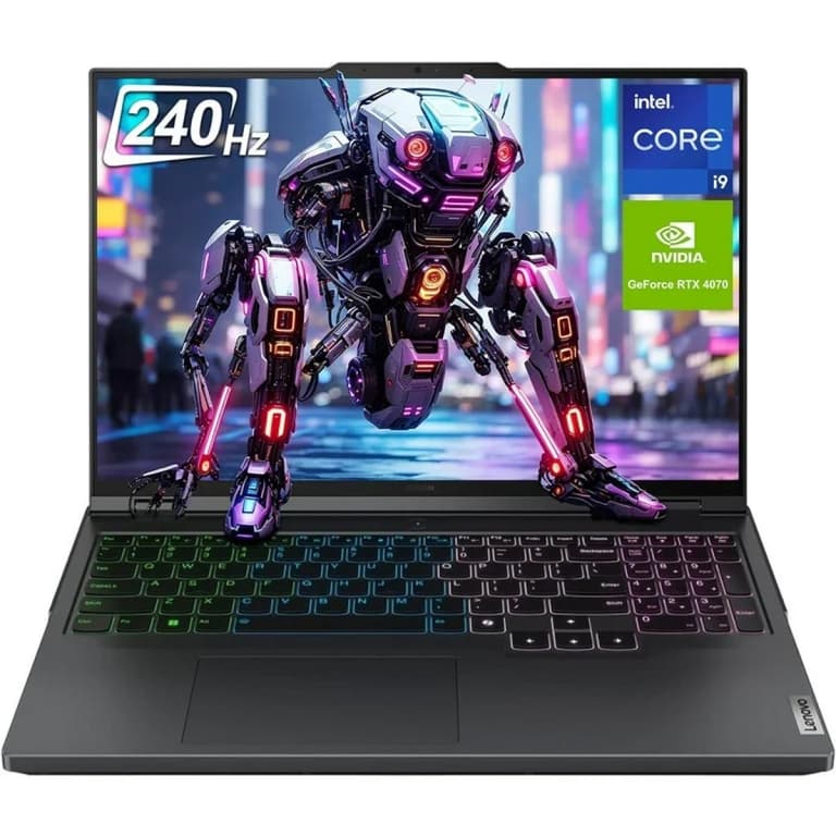 Lenovo Legion Pro 5 (2024) NEW 14Gen Intel Core i9 14900HX 24-Cores w/ Nvidia RTX 4070 8GB & 2.5K IPS 100% DCI-P3 240Hz Display - Onyx Grey