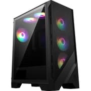 MSI MAG Forge 120A Airflow ATX Tower Tempered Glass 6x 120mm Auto-RGB Fans w/ Magnetic Dust Filter & LED On/Off Button - Black product image