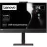Lenovo ThinkVision T27hv-30 27" IPS 2K 74Hz Conferencing Monitor Adjustable Stand Built In 5MP IR+RGB Webcam & Speakers & Mic w/ HDMI 2.1, DP, USB C & USB Hub product thumbnail 1