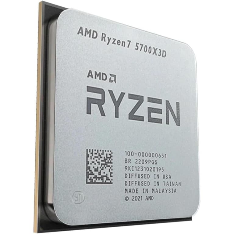 AMD RYZEN 7 5700X3D 8-Core 3.0GHz (4.1 GHz Max Boost) 100MB Cache AM4 Desktop Processor , Tray