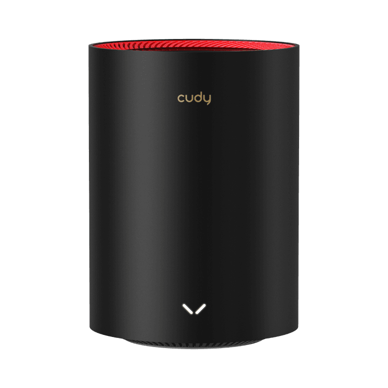 Cudy M3000 AX3000 Whole Home Wi-Fi 6 Mesh System Up to 2500 Sq.Ft 2.5G WAN Ideal for 1Gig+ Internet OpenVPN (1-Pack)