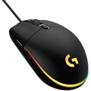 Logitech G102 Light Sync Gaming Customizable RGB Lighting 6 Programmable Buttons Gaming Grade Sensor 8,000dpi Tracking Light Weight - Black product image