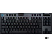 Logitech G913 TKL Tenkeyless Lightspeed Wireless RGB Mechanical Low Profile Lightsync RGB Advanced Wireless & Bluetooth - Clicky product image