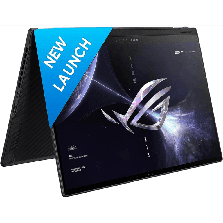 ASUS ROG Flow X13 (2023) GV302XA NEW 7th Gen AMD Ryzen 9 7940HS 8-Cores 2-in-1 Laptop w/ High-Performance Processor & IPS 120Hz Touch Screen - Black