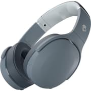 Skullcandy Crusher Evo Wireless Bluetooth Headphones with Multi-Sensory Bass and Charging Cable, Noise Isolating Over-Ear Fit, Up to 40 Hours Battery, Microphone for iPhone Android - Chill Grey product image
