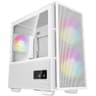 Deepcool CH360 Digital Micro Tower High Air Flow w/ 2x140mm + 1x120mm ARGB Fans Real-time Dual Status Digital Display - White product thumbnail 1