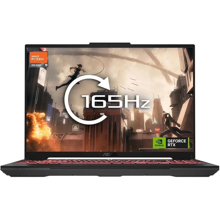 ASUS TUF A16 Gaming (2024) FA607PI NEW 7Gen AMD Ryzen 9 7845HX 12-Cores w/ Nvidia RTX 4070 8GB & IPS 165Hz Display