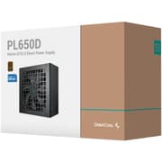 Deepcool PL650D 80 PLUS Bronze 650w Non-Modular ATX12V V3.0 Hydro Bearing 120mm Fan Active PFC + DC to DC - Black product image