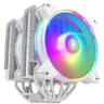Cooler Master Hyper 622 Halo Dual Tower Air Cooler Halo² Fan Dual Loop ARGB Aluminum Top Cover 6 Heat Pipes 154mm Tall - White product thumbnail 1
