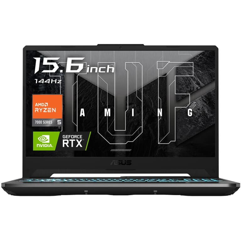 ASUS TUF Gaming A15 (2023) FA506NC NEW 7Gen AMD Ryzen 5 6-Cores w/ Nvidia RTX 3050 4GB & 144Hz Display - Mecha Grey