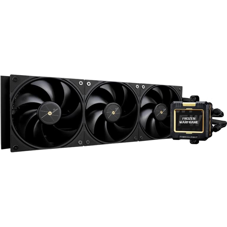 THERMALRIGHT Frozen Warframe 360 Water Cooler with 3x PWM Fans IPS 320x240 Resolution LCD Screen For AMD/Intel - Black