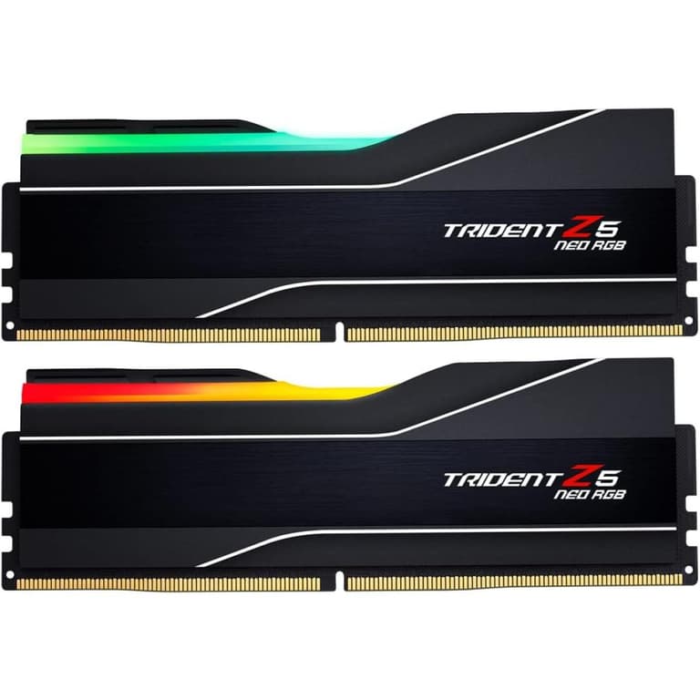 GSKILL Trident Z5 Neo (AMD Expo) RGB Series 32GB (2 x 16GB) PC RAM DDR5 6000 Desktop Memory - Black