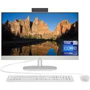 HP All-in-One 24-cr0031ne PC (2023) NEW 13Gen Intel Core i7 10-Cores w/ 24" IPS Full HD 99% sRGB Display - White product image
