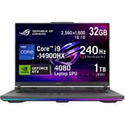 ASUS NEW ROG Strix G16 (2024) G614JZR 14Gen Intel Core i9 14900HX 24-Cores w/ Nvidia RTX 4080 12GB DDR6 & 2.5K IPS 240Hz Display - Eclipse Grey product image