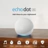 Amazon Echo Dot NEW (5th Gen, 2022 release) With Clock Bigger Vibrant Sound Helpful Routines & Alexa - Glacier White product thumbnail 1