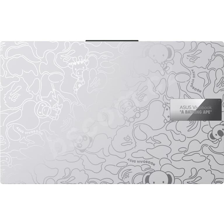 ASUS Vivobook S 15 OLED BAPE Edition (K5504) NEW 13Gen Intel Core i9 13900H 14-Cores w/ OLED 120Hz Display - Cool Silver