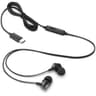 Lenovo In-Ear USB-C Headphone Wired Stereo Mini-Phone w/ 9mm Speaker Divers & Enterprise-Grade Mic - Black product thumbnail 1