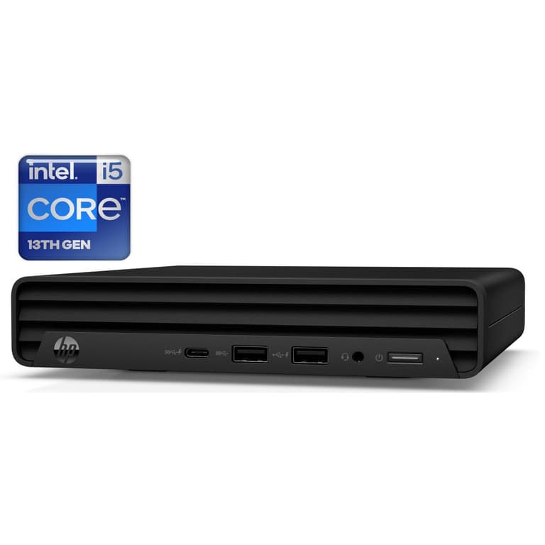 HP Pro Mini 260 G9 (2023) 13Gen Intel Core i5 14-Cores Mini Size Commercial-Grade Performance Upgradable Design w/ 3 Years Warranty - Black
