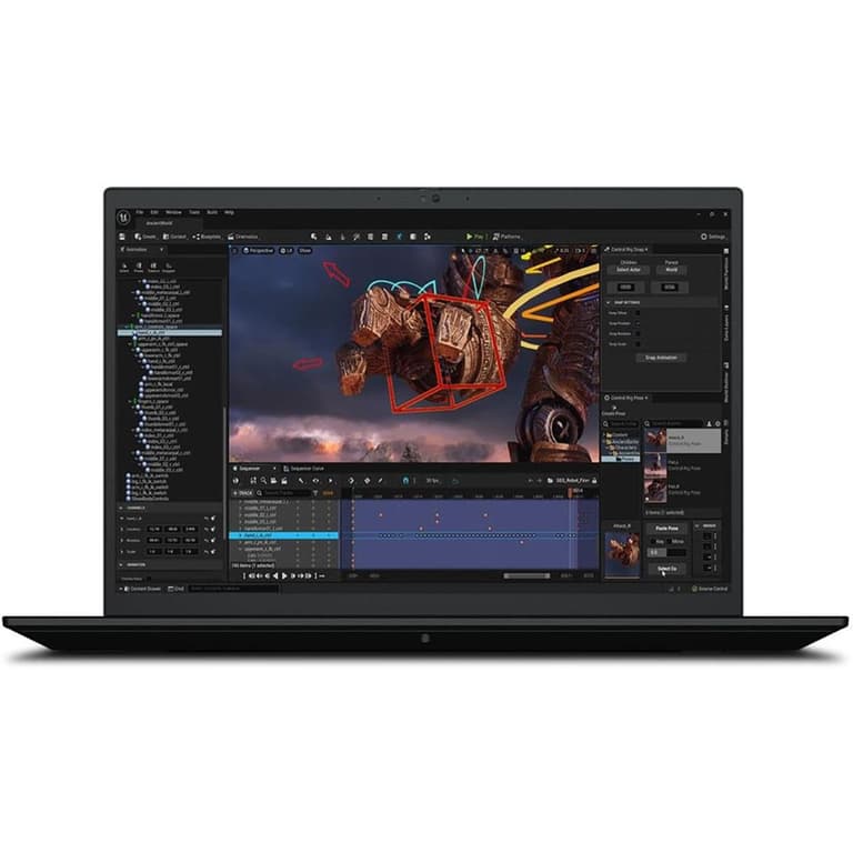 Lenovo ThinkPad P1 Gen 6 (2023) NEW 13Gen Intel Core i9 14-Cores Powerful ISV-Certified Mobile Workstation w/ Nvidia RTX 4090 16GB DDR6 - Black