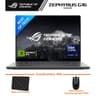 ASUS ROG Zephyrus G16 (2024) GU605MV Intel Core Ultra 9 AI Boost NPU 16-Core w/ Nvidia RTX 4060 8GB & 2.5K OLED 240Hz Display - Eclipse Gray product thumbnail 1