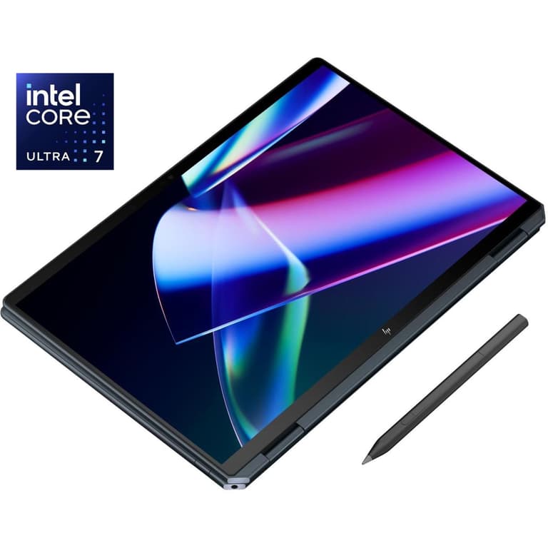 HP Spectre x360 14 (2024) 14-eu0006ne NEW Intel Core Ultra 7 H-Serise Powerful 16-Cores w/ Intel® AI & 3K OLED 120Hz Touch Screen Display - Slate Blue