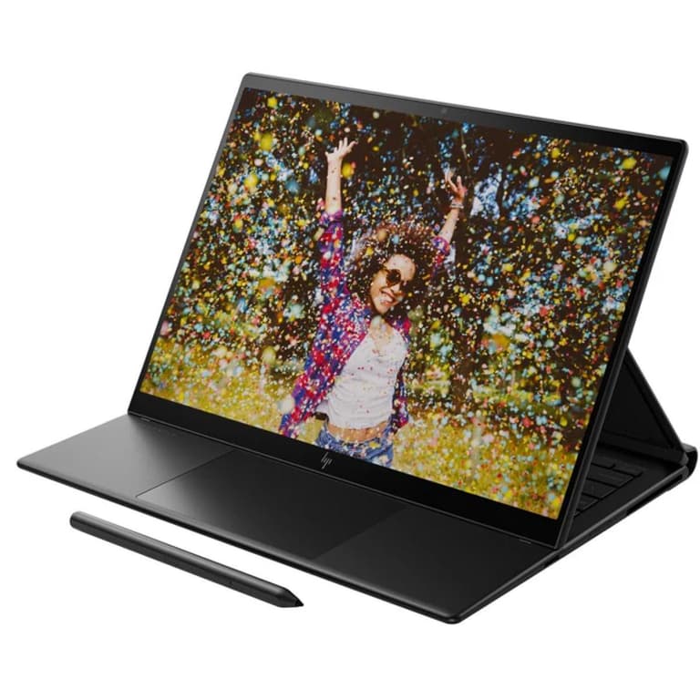 HP Dragonfly Folio G3 Convertible Intel Core i7 12Gen 10-Cores 2-in-1 Touch Screen Flexible & Highly Secure w/ Anti-Glare Display - Black