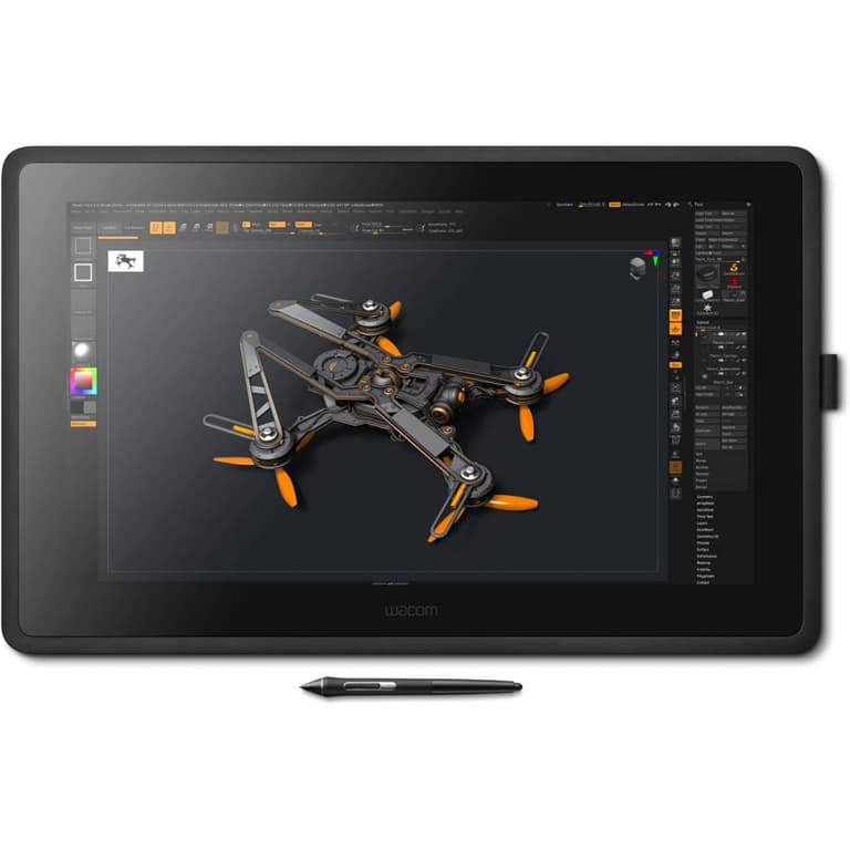 Wacom Cintiq 22 Creative Pen 22" Full HD Graphic Drawing Monitor with Wacom Pro Pen 2 8192 Pen Pressure For Windows & MAC - Black