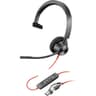 Poly Blackwire 3310 Wired USB Type-A & Wired USB Type-C One-Ear Boom Mic Noise & Echo Reduction For PC & Mac Works with Teams (Certified) product thumbnail 1