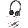 Poly Blackwire 3320 Wired Dual-Ear Boom Mic USB-C Headset + USB-C/A Adapter Noise-Canceling Mic For PC & Mac & Mobile Works with Teams (Certified) product thumbnail 1