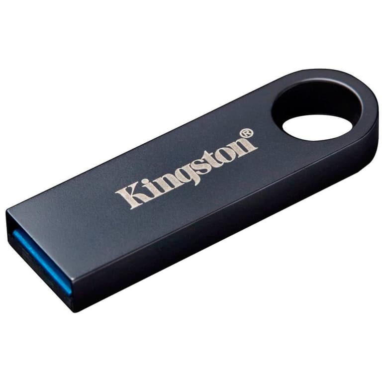 Kingston DataTraveler SE9 G3 64GB USB Flash Drive USB 3.2 Gen 1 Speed Up to 220MB/s Premium Metal Casing- Black