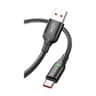 MCDODO CA-2710 Type-C USB To USB-A Data Cable Super Fast Quick Charging / LED Switching (BLACK) product thumbnail 1