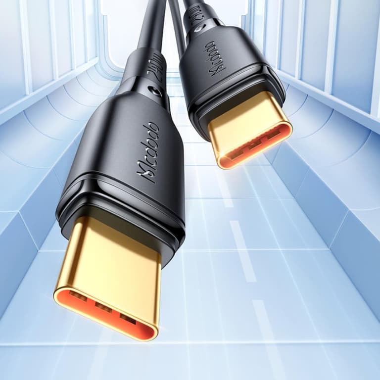 MCDODO CA-3311 Black Series 240W Type-C To Type-C Data Cable 2M
