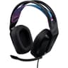 Logitech G335 Wired with Flip to Mute Microphone 3.5mm Audio Jack Memory Foam Lightweight Compatible with PC, PlayStation, Xbox, Nintendo Switch - Black product thumbnail 1