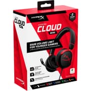 HyperX Cloud Mini Wired Lightweight Volume level below 85dB Flip-to-Mute MIC Rotating Earcups For PC, Chromebook, Nintendo , PS, Xbox , Phones, Laptops, Tablets - Black product image