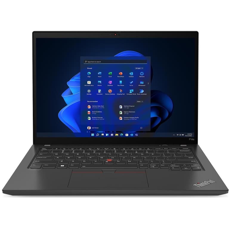 Lenovo ThinkPad NEW P14s Gen 4 AMD Ryzen 7 Pro 7Gen 8-Core Lightest Mobile Workstation w/ High Speed DDR5 Memory - Thunder Black