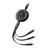 Mcdodo CA-3570 3in1 Charging Cable 1.2m USB-A/USB-C - Lightning - (black) product thumbnail 1