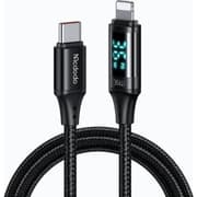 Mcdodo CA-1030 Digital Display 36W Type-C To Lightning Cable Data Cable 1.2m for iPhone (Black) product image