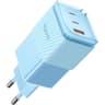 Mcdodo CH-1503 67W GaN 5 Mini 2xType-C 1xUSB Input Fast Charger (Blue) product thumbnail 1