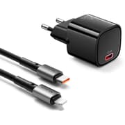 Mcdodo CH-4040 20W Charger With C To Iphone Cable (Black) product image