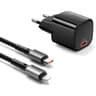 Mcdodo CH-4040 20W Charger With C To Iphone Cable (Black) product thumbnail 1